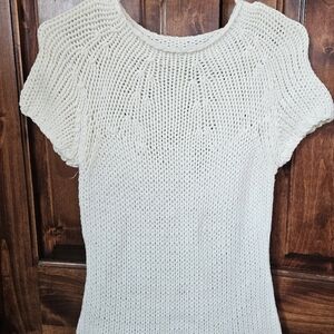 Cable knit sweater